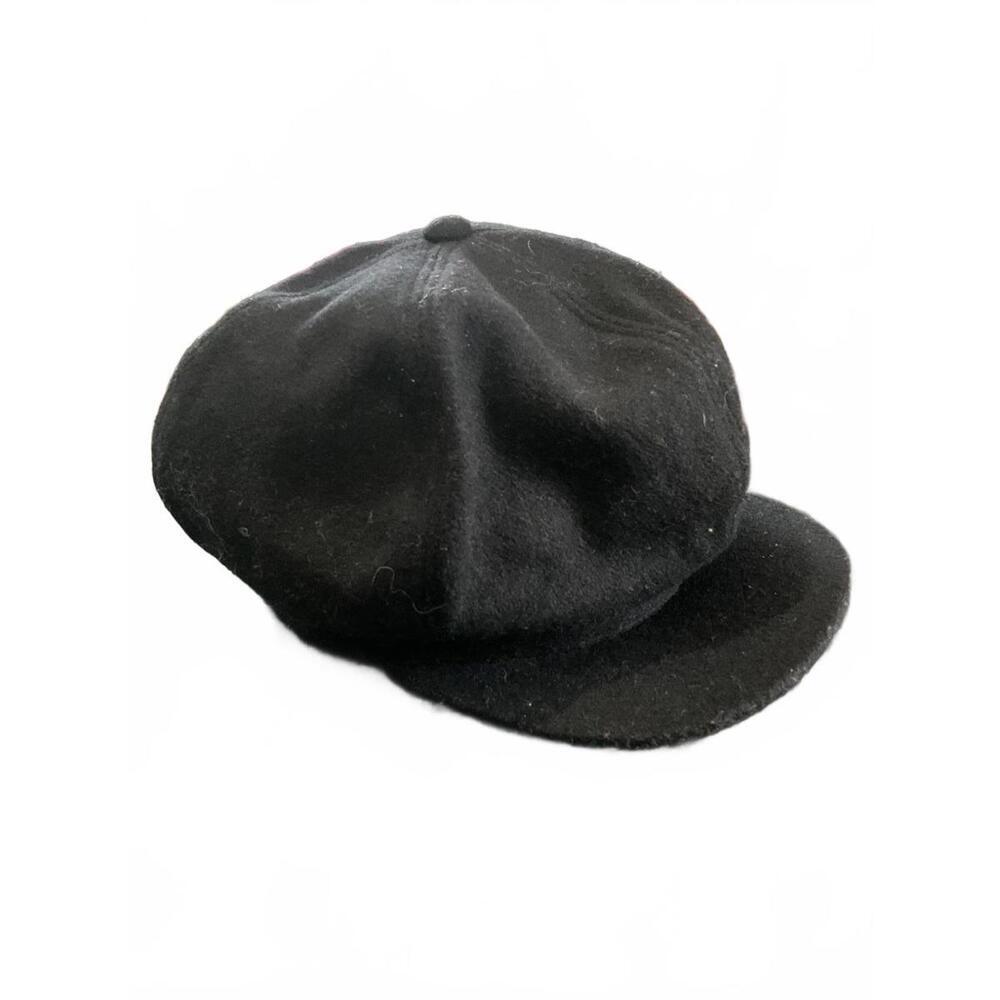 Limited Too Black Wool Newsboy Cap Adult